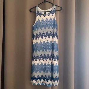 Tacera Blue Dress